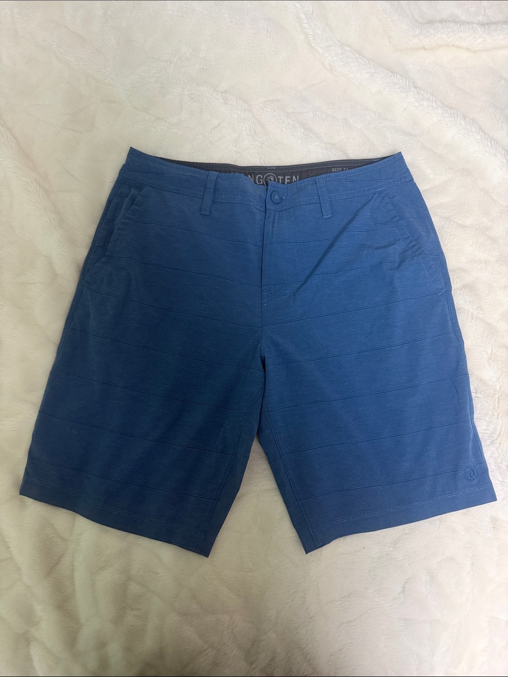 Hang Ten Men's Navy Blue Swim Trunks